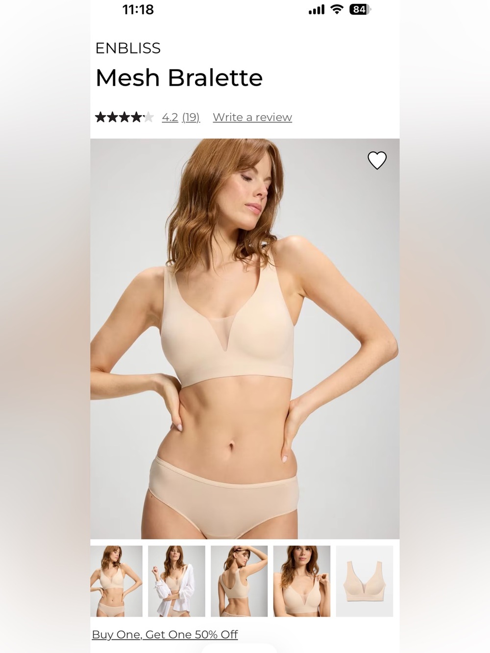 Soma - Enbliss Mesh Bralette